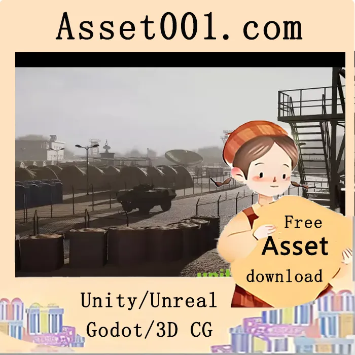 军事基地巨包：沙漠/伪装军事基地建模资源包|Military Base Megapack (BuiltIn, URP, HDRP)