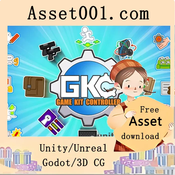 GKC游戏引擎套件：支持第一人称/第三人称控制器与丰富游戏机制的完整解决方案|Game Kit Controller - Shooter Melee Adventure Creator 3D + 2.5D v3.77h (28 Mar 2026)