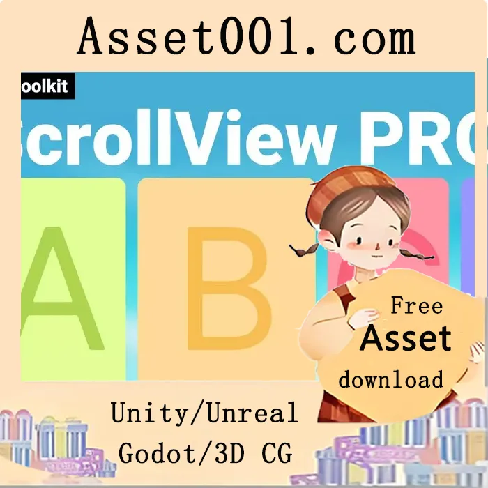 UI Toolkit ScrollView Pro：支持无限滚动、 snapping、动画与控制器操作的高效UI组件|UI Toolkit Scroll View Pro - Infinite Scrolling, Snapping, Paging v1.6.8