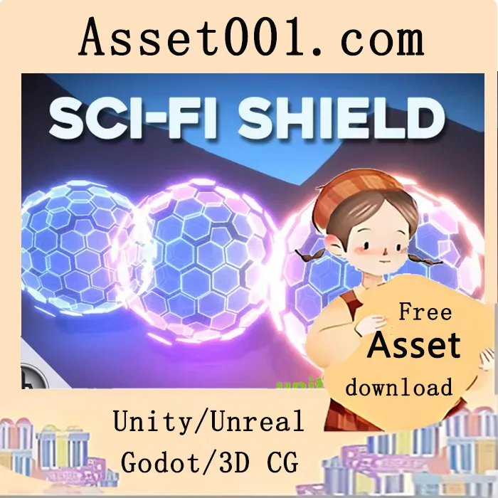 Unity VFX Graph与Shader Graph实现的6个科幻护盾效果（含完整资源包说明）|VFX Graph - Sci-Fi Shield - Vol. 1 v1.2
