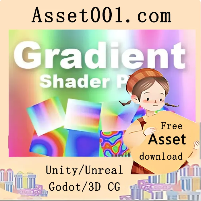 Unity渐变着色器包：200+高性能渐变Shader，支持Shader Graph与Universal Pipeline|Gradient Shader Pack v3.0