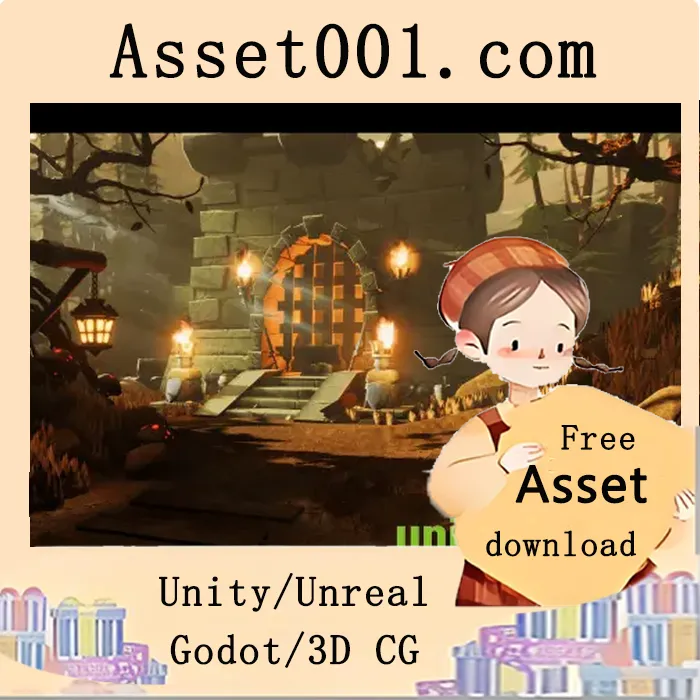 带有29个资源的风格化奇幻环境|Stylized Fantasy Environment v2020.3.26f1