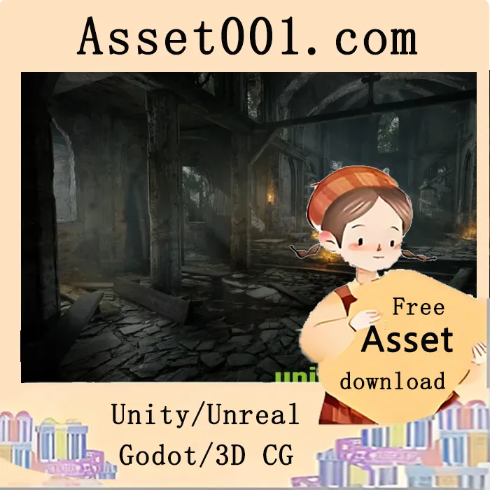 中世纪幻想废墟黑暗森林环境包：含双光照场景、 photogrammetry资产与完整音效效果|Medieval Fantasy Ruins - Dark Forest Environment v5.5+