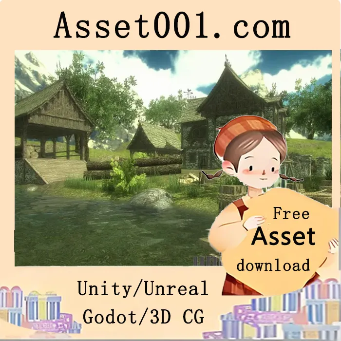 中世纪世界创建套件：打造高细节 medieval 风格游戏环境|Medieval World Creation Kit v1.2