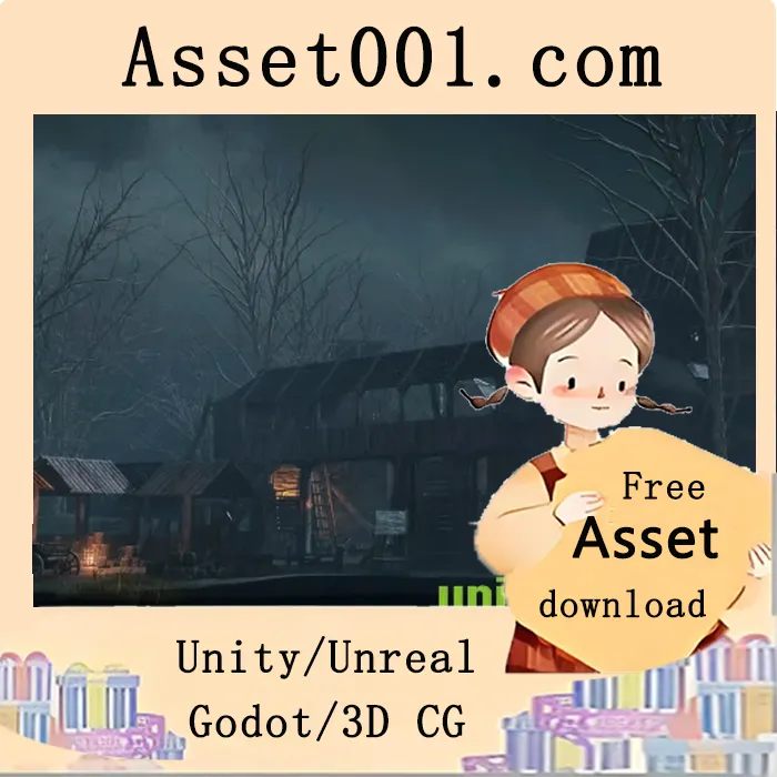 暗黑中世纪村庄环境套装（含341个独特静态网格）|Dark Medieval Village Environment Megapack (Modular with Full Interiors) v2.0