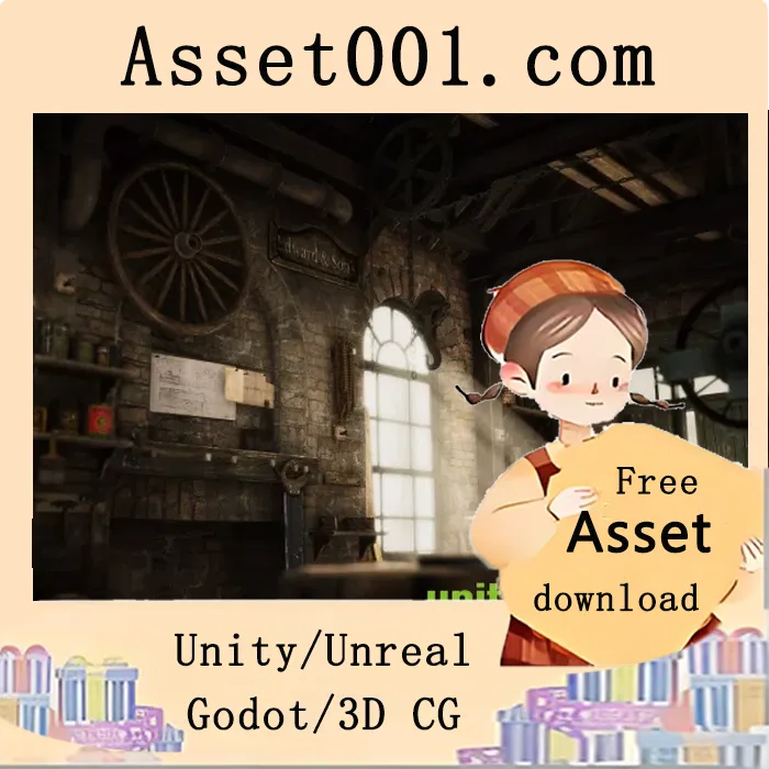木匠工坊环境场景包：包含157个独特网格的高质量优化资产|Carpenter's Workshop Environment v1.0