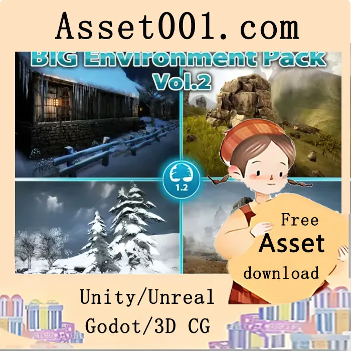 BIG环境包Vol.2：包含80+种植被与240种树木的完整自然资源包|BIG Environment Pack Vol.2 v1.2.4