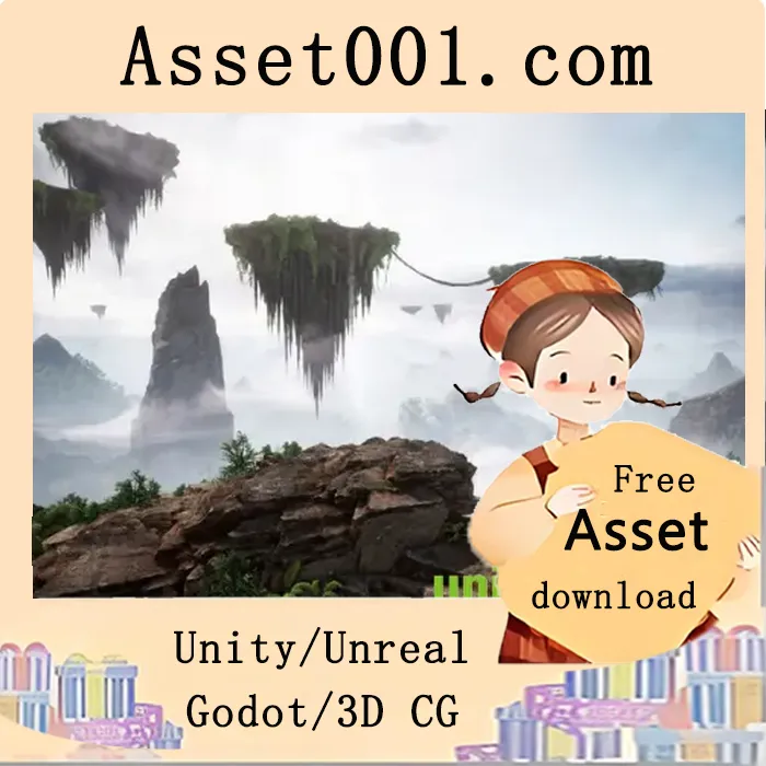 Brushify 浮空岛屿资源包：支持Nanite与Lumen的完整可玩场景与Shader工具|Brushify - Floating Islands v5.3+