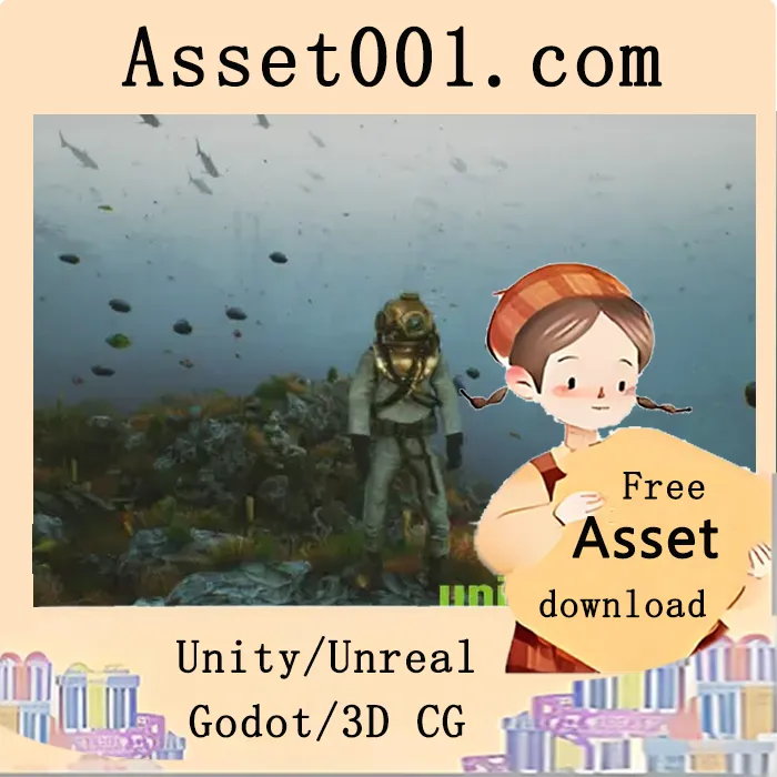 190+个物体构建沉浸式海底沉船场景，支持Unreal Engine 5 Nanite与Lumen技术|Bay submerged ships v5.3+