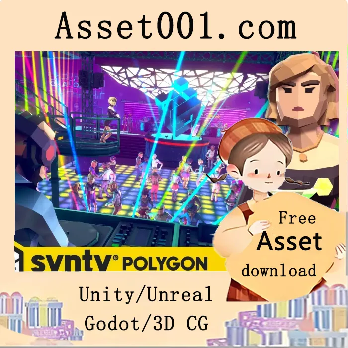 POLYGON夜店资产包：低多边形风格的沉浸式夜店场景完整资源集|POLYGON - Nightclubs Pack - Art by Synty v1.9.0