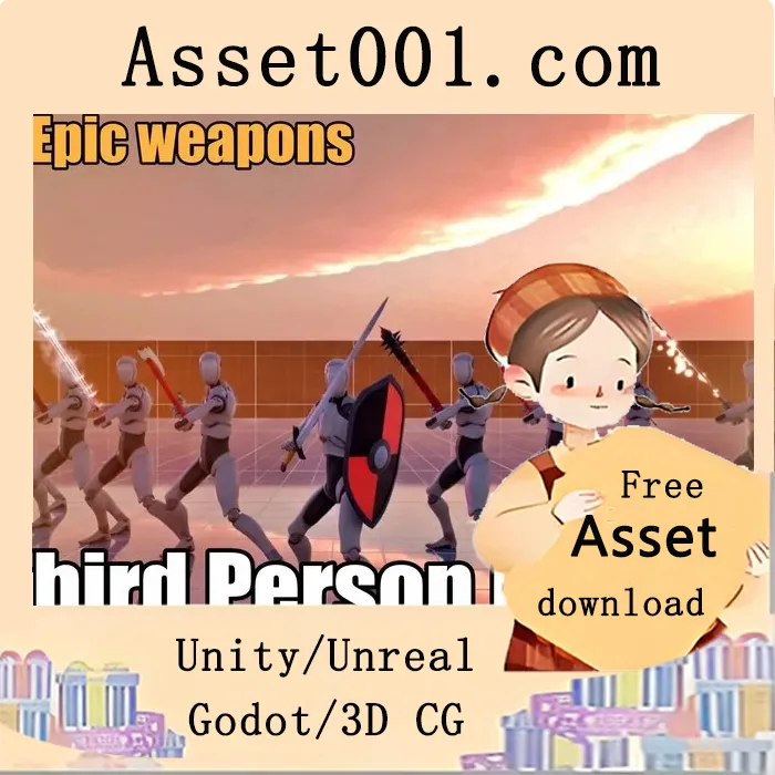 Unity第三人称近战战斗工具包v7.0：快速构建沉浸式战斗体验|Third Person Combat v7.0