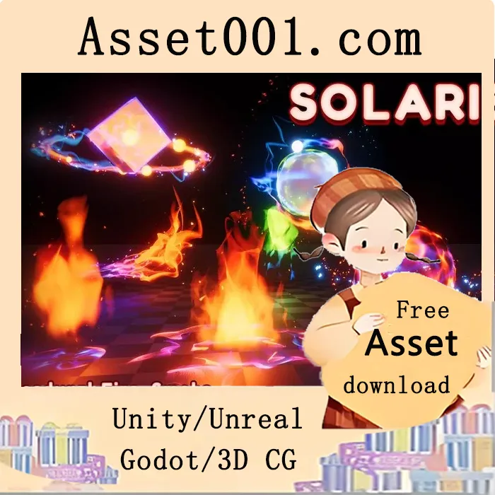Solaris 程序化火焰、烟雾、能量与轨迹着色器（VFX）v1.1.1|Solaris (Procedural Fire, Smoke, Energy and Trails Shader + VFX) v1.1.1