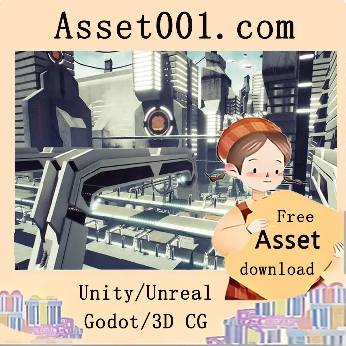 科幻都市套装：模块化元素打造未来城市环境|Sci-Fi Urban Pack