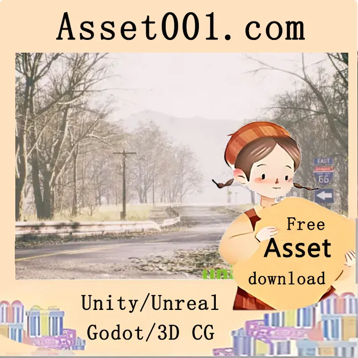 Unreal Engine 5 路径生成器：打造真实动态道路的蓝图工具|Ghost Town VOL.6 - Road Generator v5.3+