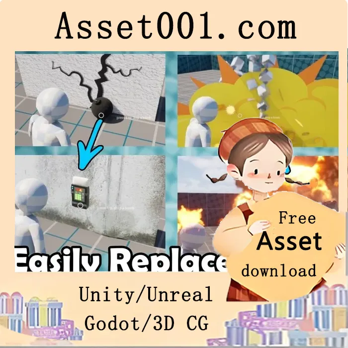 Unity中实现冒险游戏炸弹组件的简单方法|CHR's Bomb Component 5.7