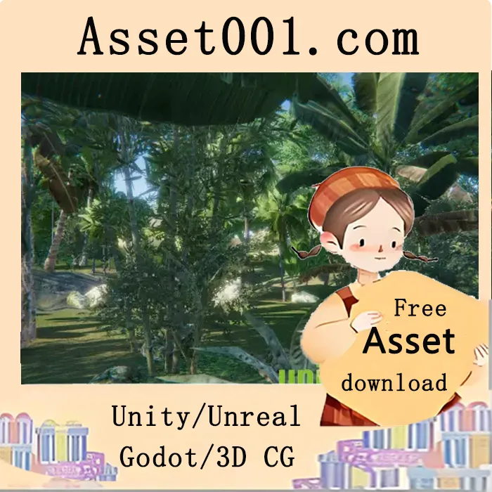 东南亚热带雨林/丛林素材包——打造沉浸式热带亚洲场景|Tropical South-East Asia Rainforest / Jungle Pack v1.0