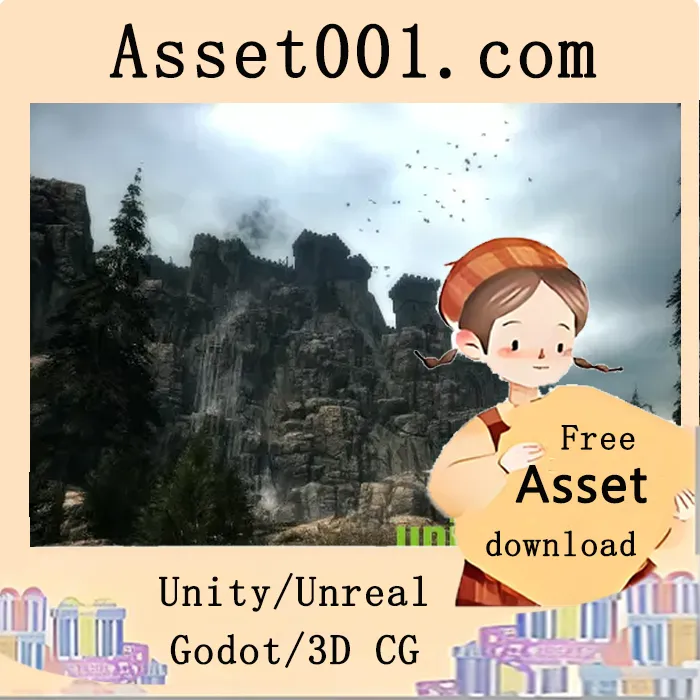 中世纪环境包：70个模块化建筑预制件与丰富幻想场景资源|Medieval Environment Pack v1.31