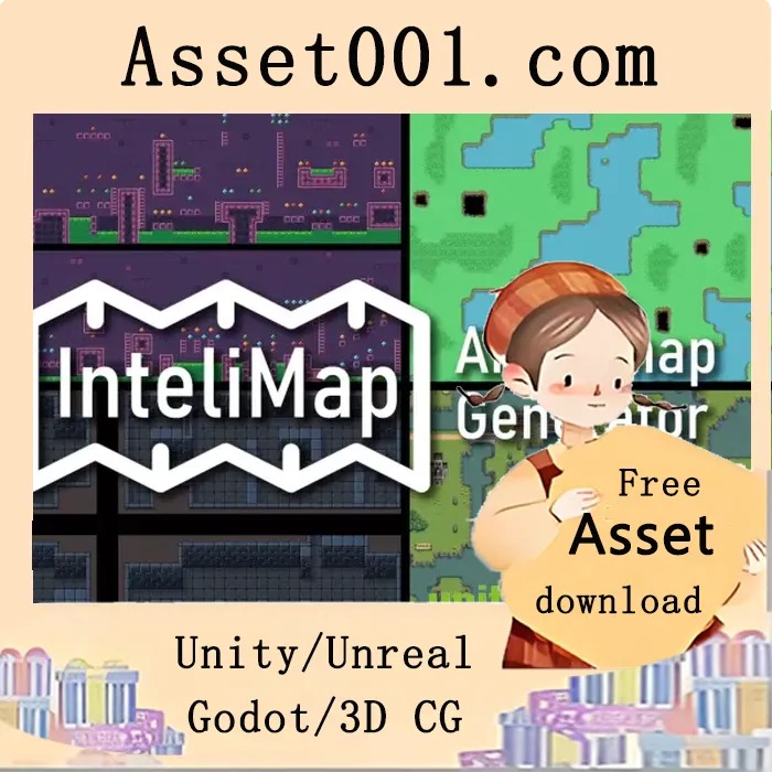 InteliMap AI Tilemap生成器：Unity中无需编程即可创建惊艳地形的AI工具|InteliMap AI Tilemap Generator v1.2.1