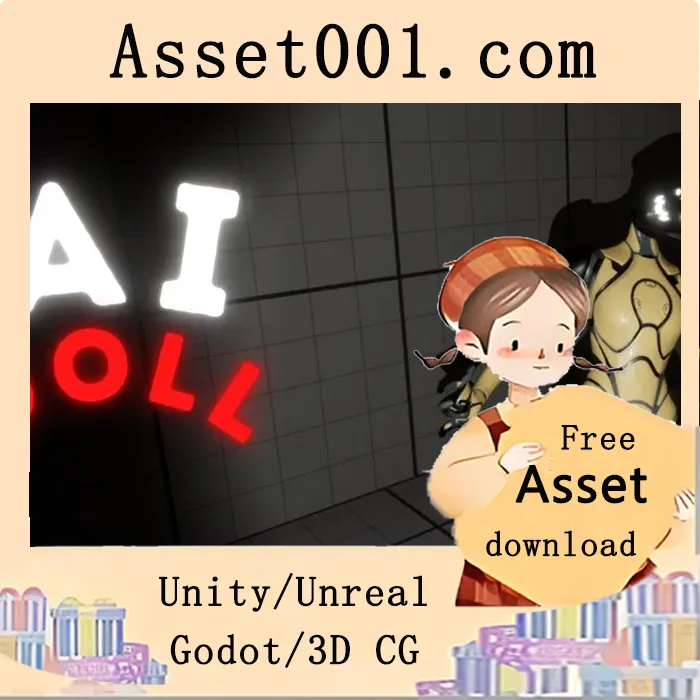 AI Doll——一款专为恐怖游戏开发者打造的入门级资源包|AI Doll - Horror