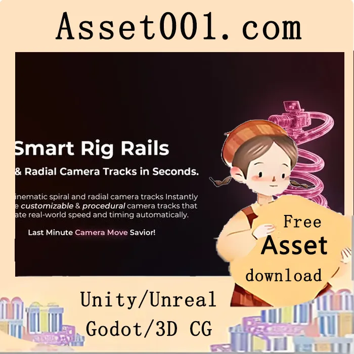 Smart Rig Rails 5.7：基于 Unreal Engine 的程序化电影镜头系统|Smart Rig Rails 5.7