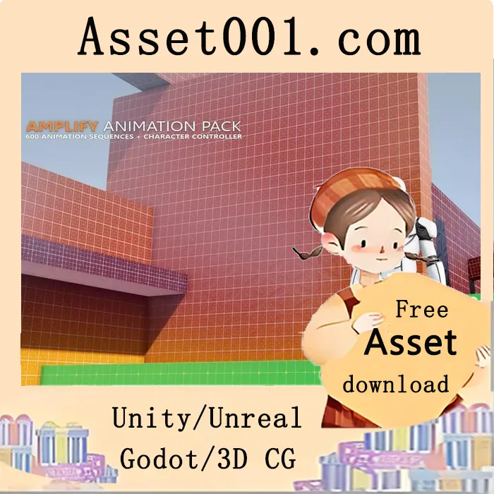 Unity Amplify Animation Pack 1.0：包含600+动画序列的第三人称角色控制器与新功能发布|Amplify Animation Pack v1.0.1000