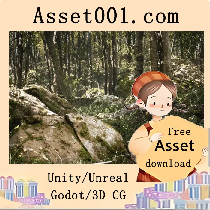 Unity/Unreal引擎中基于程序生成的橡树森林资源包：四季动态场景与高清资产完整指南|Procedural Oak Forest (Winter Forest, Spring Forest, Autumn Forest) v5.3+