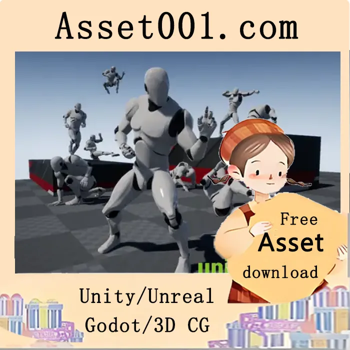 Ninja动作捕捉包：30+种战斗动作与完整根运动支持|Ninja Starter - MoCap Pack v5.3+