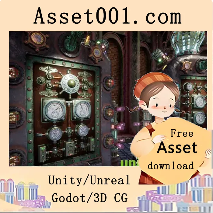 乌托邦蒸汽朋克博物馆蓝图资源包：42个可交互场景与高精度模型|Cyber Steampunk Museum v4.24+