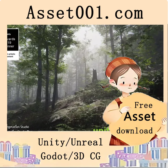 Unity森林与草地环境包：100%实景扫描资产与优化Shader库|Forest Environment - Dynamic Nature v1.9.6