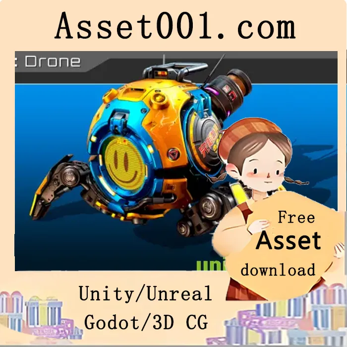 支持3人视角操作的智能无人机角色包：从友好机器人到致命杀戮机器的完整变身方案|Drone v4.27+