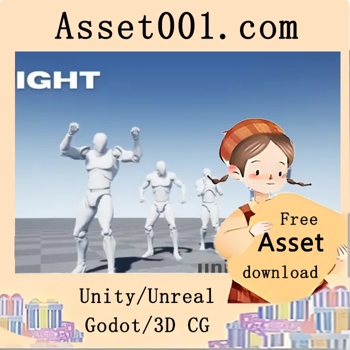 基于Mocap技术的189个战斗动画包（含四种战斗风格）|Fight MocapAnimPack v4.27+