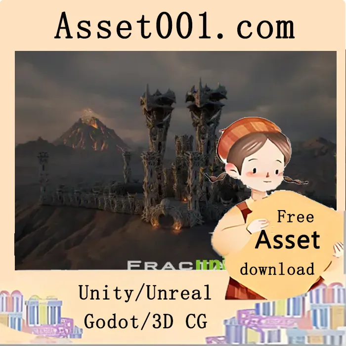 UCreate 分形工具包：44个独特模型与43种分形材质，打造无限创意景观|UCreate - Fractal Toolkit v5.3+