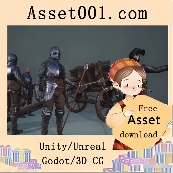 UE角色材质系统详解：打造独特中世纪步兵单位|Medieval Infantry