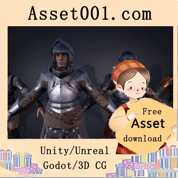 Unity/Unreal角色材质系统详解：支持自定义与布料模拟的高性能角色建模方案|Dark Knight