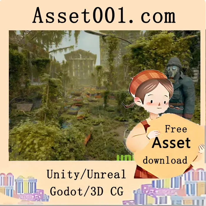 大型后末日环境场景包|Post-apocalypse city v5.3+