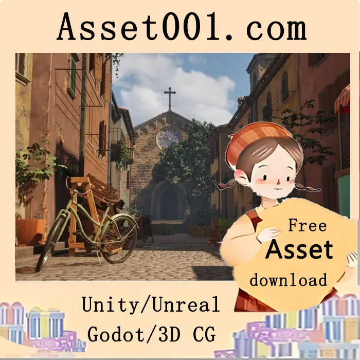 意大利小巷环境包：包含178个独特模型，支持Lumen与Nanite，AAA级细节，游戏级优化|Italian Alley Environment ( Italian Alley House Building Italian House Alley ) v5.0+