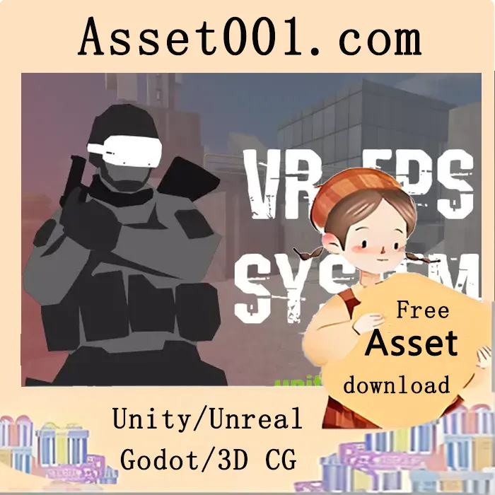 Unity VR第一人称射击系统：支持枪械与僵尸的完整VR玩家控制器|VR FPS System v1.0.2