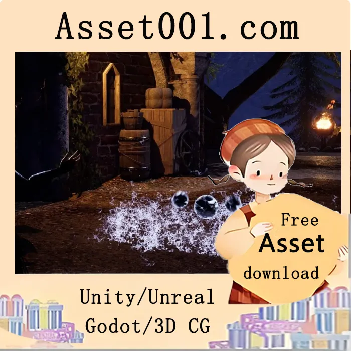 25个独特元素魔法特效，适用于游戏中的魔法攻击与爆炸效果|Elemental Spells VFX v4.27+