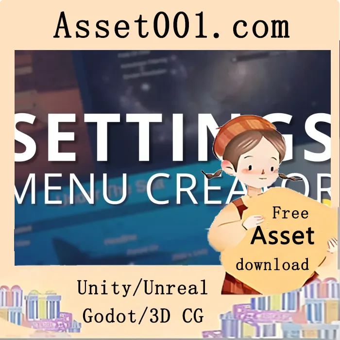 Unity设置与选项菜单创建器Pro：零代码打造专业可定制的设置界面|Settings & Options Menu Creator Pro v1.6.5 (25 Mar 2026)