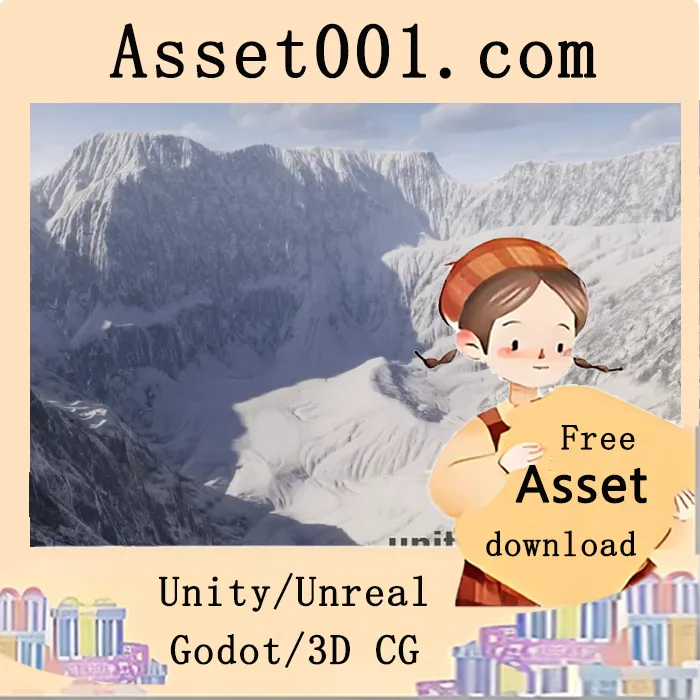 Unity冬季地面纹理包：包含多种地面材质与PBR渲染支持|Winter Ground Pack v2.0.1