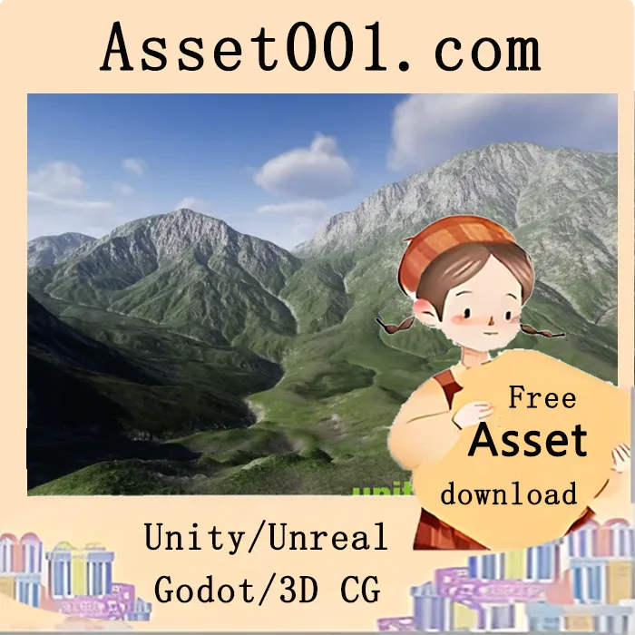 Unity景观地面纹理包：包含163张2048x2048高分辨率地面纹理与43个PBR材质|Landscape Ground Pack v2.0.1