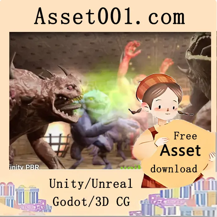 Unity项目中添加可自定义皮肤颜色的奇幻生物怪物方案|Monster Creature #1 - Fantasy RPG v4.3.2 (21 Mar 2026)