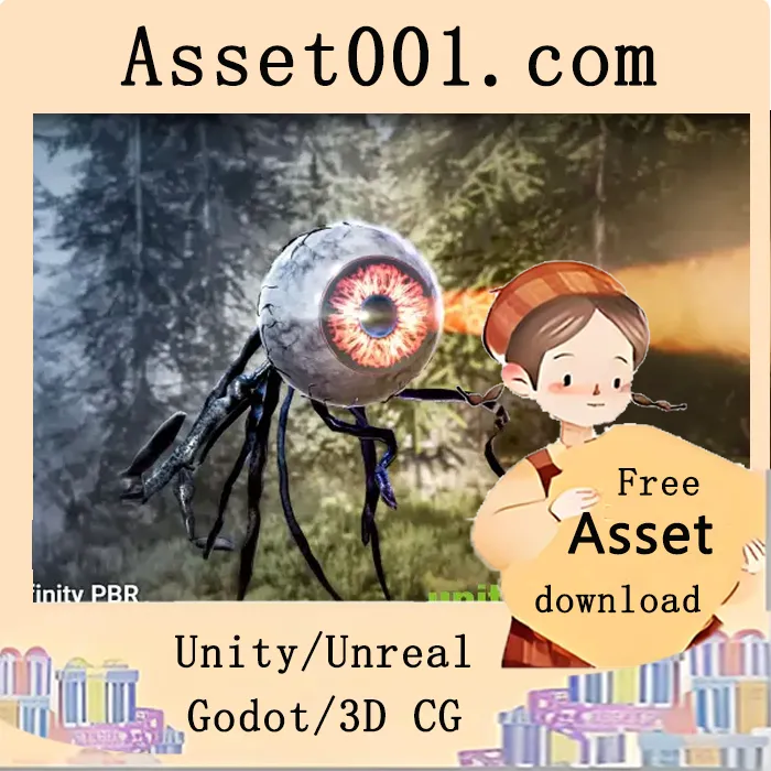 飞行之眼怪物包 - 奇幻RPG角色与特效资源|Flying Eye Character Pack - Fantasy RPG v4.3.2