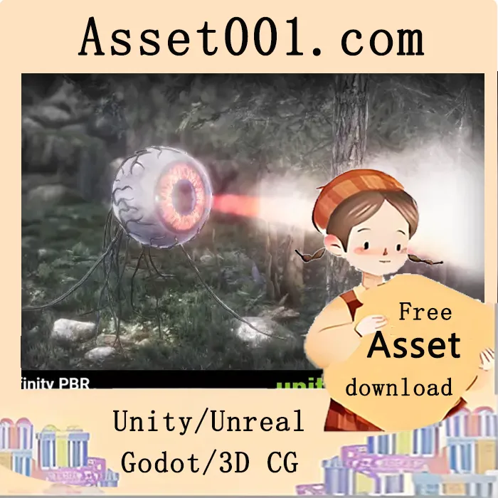 Flying Eye角色包额外文件包（Atavism文件）|Flying Eye - Bonus Files 2 - Atavism Files v1.0