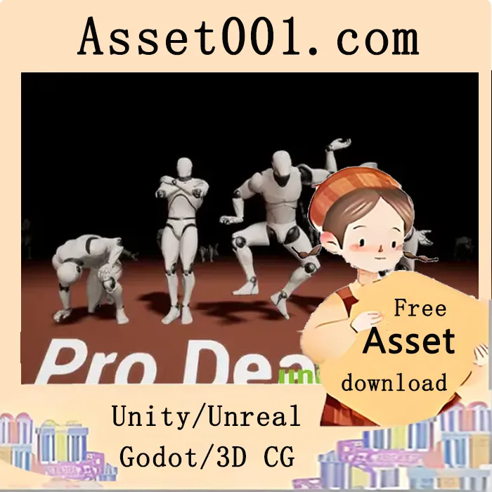 Unity资产包：包含52种死亡与受击动画的奇幻RPG角色动画集合|EIN Pro Deadler v5.3+