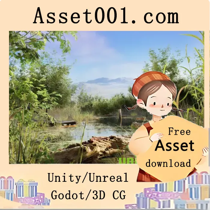 基于PCG的河流生成系统：支持交互式植被与动态风效的完整解决方案|PCG Biome: River Generator (Interactive Foliage, Tree, Water) v5.3+