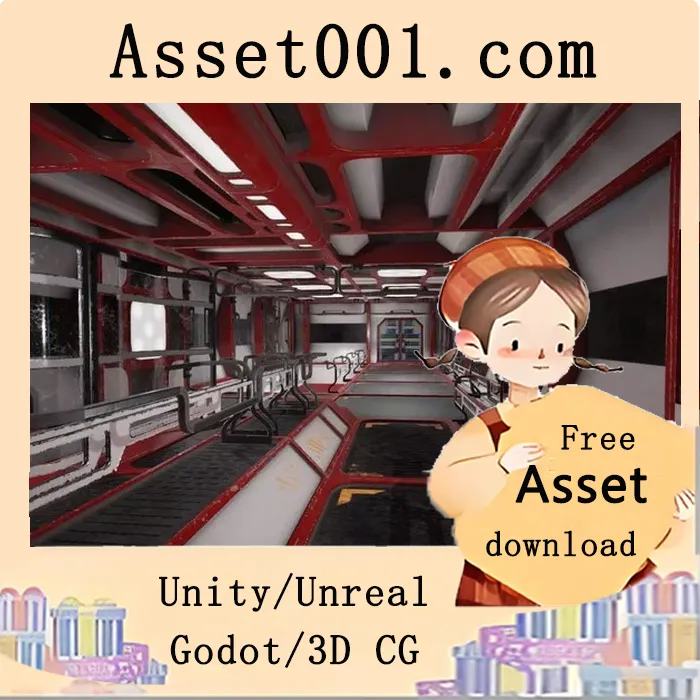 高质量科幻模块化环境D（含79种PBR材质块，纹理分辨率达4096x4096）|Modular sci-fi Environment D v1.0