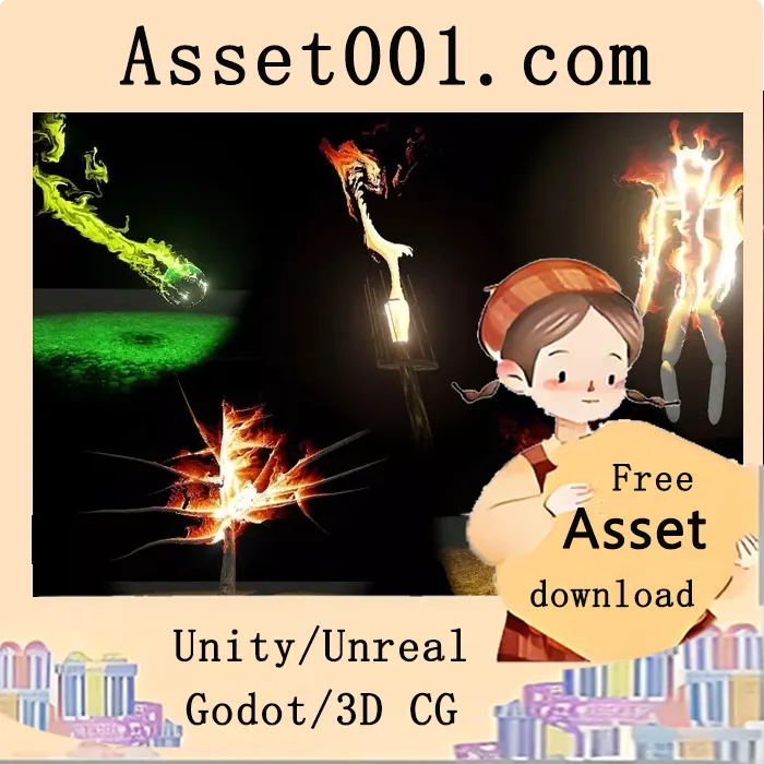 Unity Fluid Flames 1.7 动态火焰模拟器|Fluid Flames v1.7