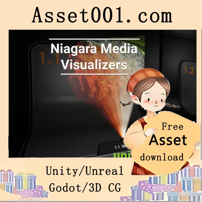 Unity Niagara媒体文件可视化实验|Niagara Media Visualizers v5.3