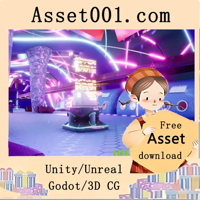 未来科幻地铁站模块化场景包（含40+模型与PBR材质）|SUBWAY HYPERLOOP TRAIN STATION MODULAR FUTURISTIC SCI FI v5.0+